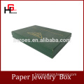 Trade Assurance Custom Luxury Packaging Dark Green Paper Jewelry Gift Box